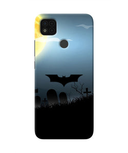 Batman Scary cemetry Poco C31 Real 4D Back Cover