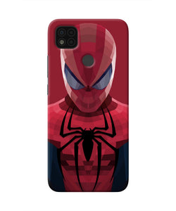 Spiderman Art Poco C31 Real 4D Back Cover