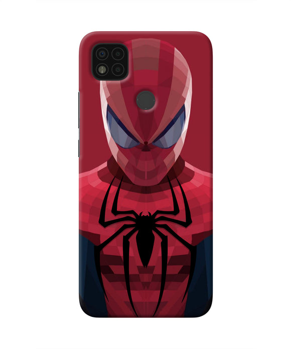 Spiderman Art Poco C31 Real 4D Back Cover
