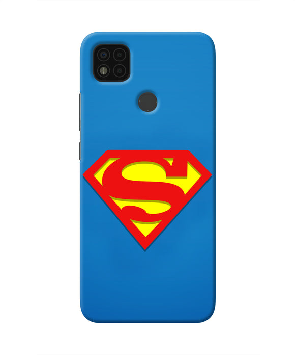 Superman Blue Poco C31 Real 4D Back Cover