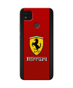 Ferrari Abstract Poco C31 Real 4D Back Cover