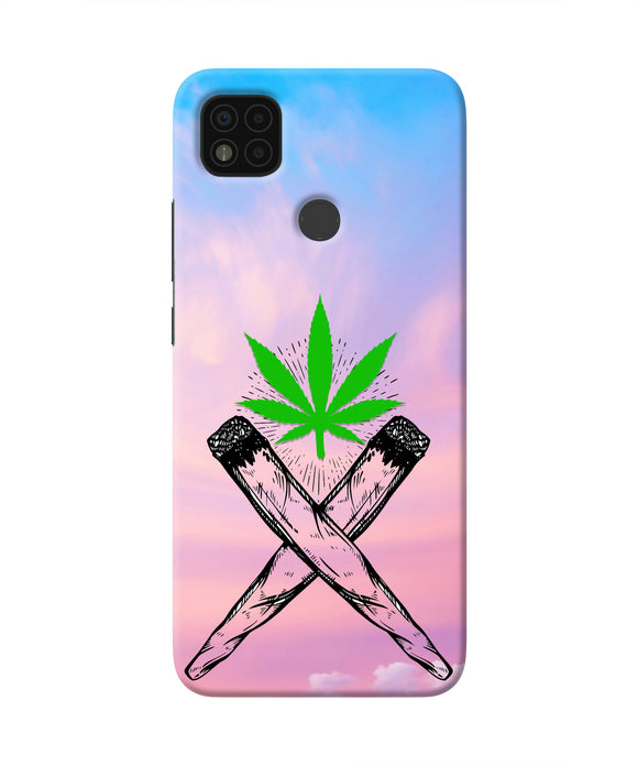 Weed Dreamy Poco C31 Real 4D Back Cover