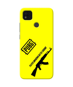 PUBG AKM Gun Poco C31 Real 4D Back Cover