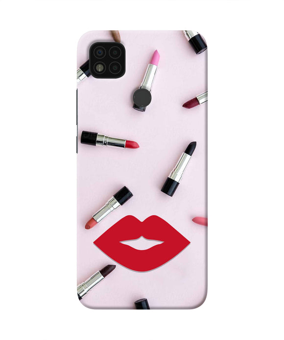 Lips Lipstick Shades Poco C31 Real 4D Back Cover