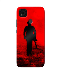 Rocky Bhai with Gun Poco C31 Real 4D Back Cover