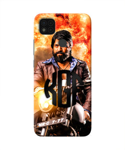 Rocky Bhai on Bike Poco C31 Real 4D Back Cover