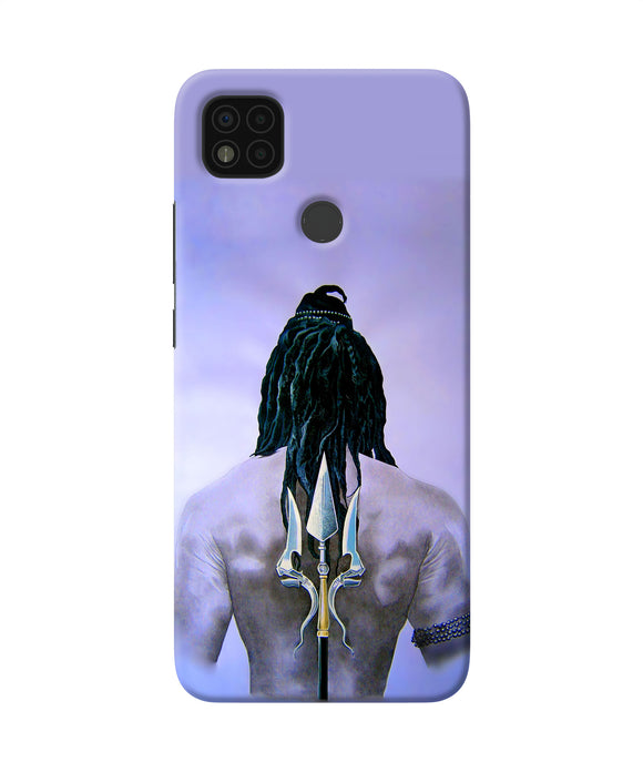 Lord shiva back Poco C31 Back Cover