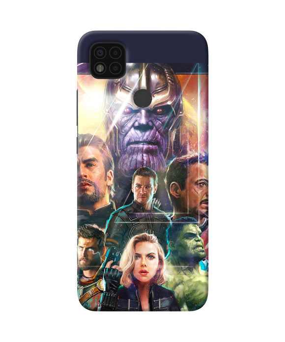 Avengers poster Poco C31 Back Cover