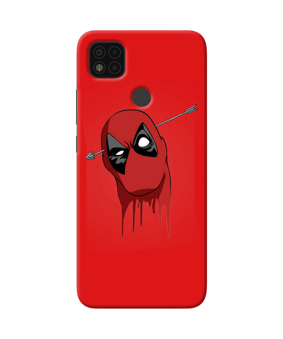 Funny deadpool Poco C31 Back Cover