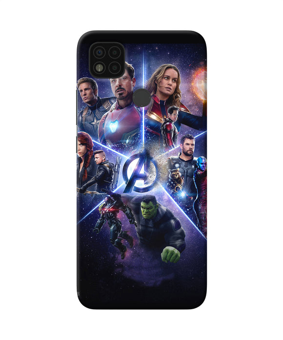 Avengers super hero poster Poco C31 Back Cover