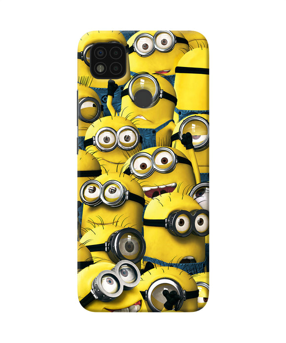 Minions crowd Poco C31 Back Cover