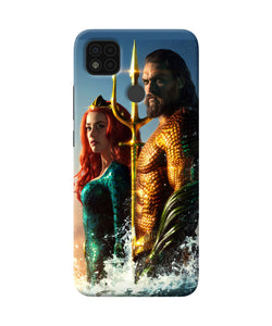 Aquaman couple Poco C31 Back Cover