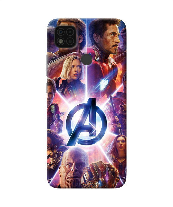 Avengers poster Poco C31 Back Cover