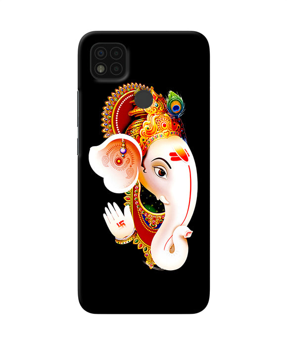 Lord ganesh face Poco C31 Back Cover