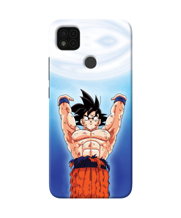 Goku super saiyan power Poco C31 Back Cover