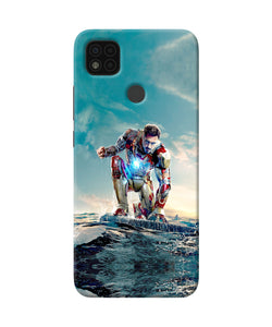 Ironman sea side Poco C31 Back Cover