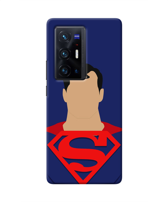 Superman Cape Vivo X70 Pro+ Real 4D Back Cover