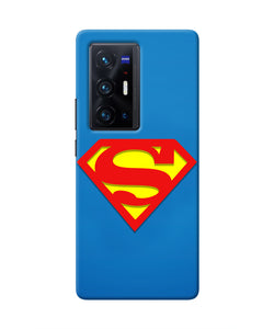 Superman Blue Vivo X70 Pro+ Real 4D Back Cover