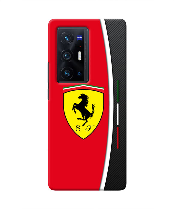 Ferrari Abstract Vivo X70 Pro+ Real 4D Back Cover