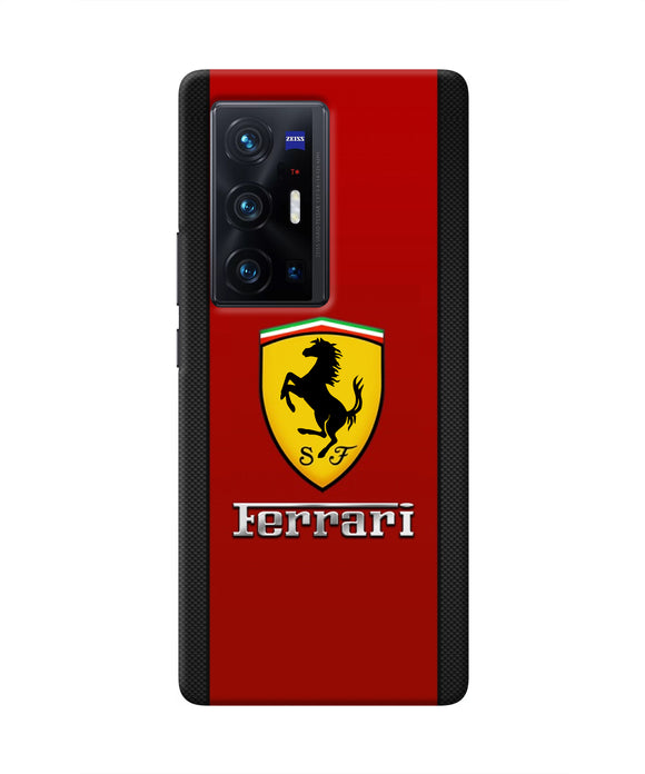 Ferrari Abstract Vivo X70 Pro+ Real 4D Back Cover