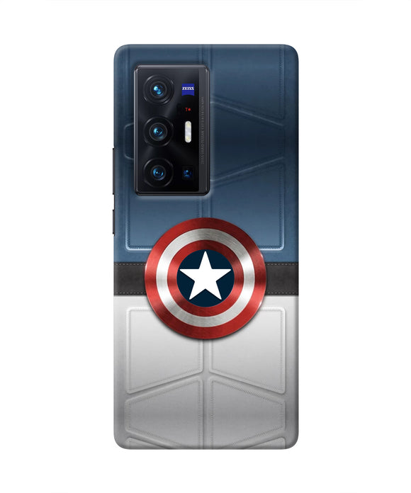 Captain America Suit Vivo X70 Pro+ Real 4D Back Cover