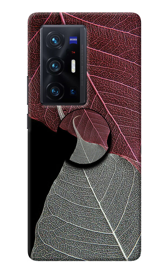 Leaf Pattern Vivo X70 Pro+ Pop Case