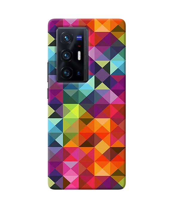 Abstract triangle pattern Vivo X70 Pro Back Cover