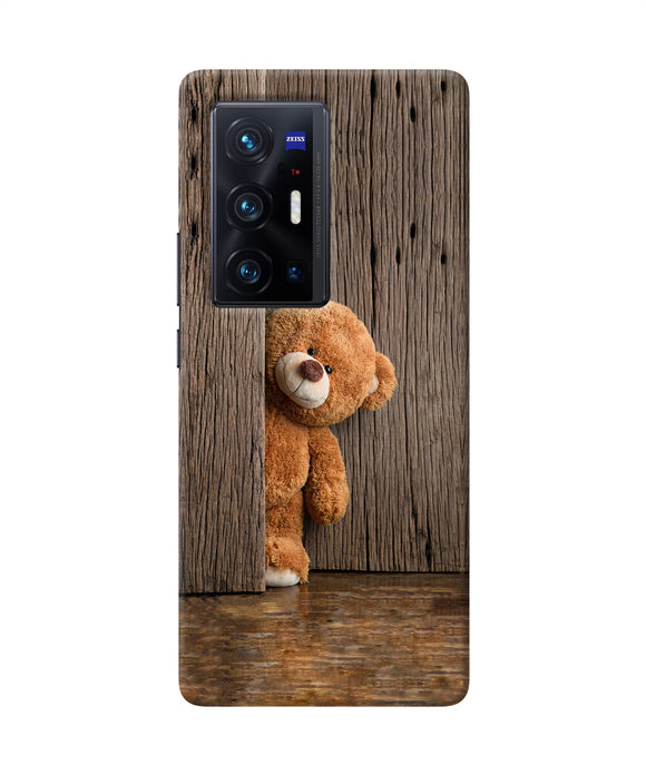 Teddy wooden Vivo X70 Pro Back Cover