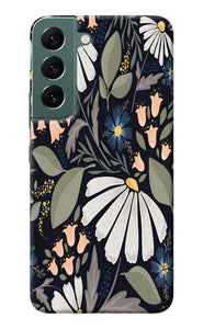 Flowers Art Samsung S22 Back Cover