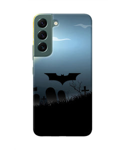 Batman Scary cemetry Samsung S22 Real 4D Back Cover