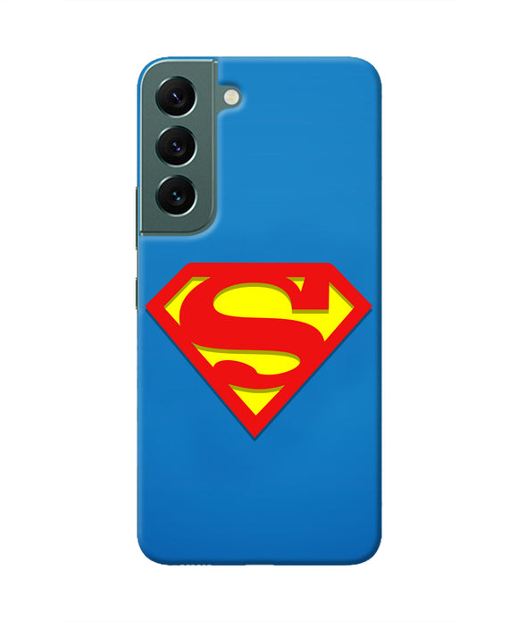 Superman Blue Samsung S22 Real 4D Back Cover