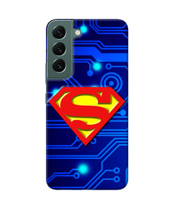 Superman Abstract Samsung S22 Real 4D Back Cover