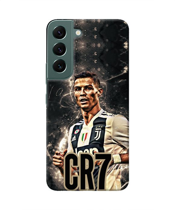 CR7 Dark Samsung S22 Real 4D Back Cover