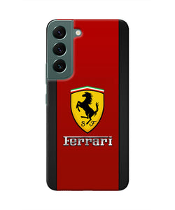 Ferrari Abstract Samsung S22 Real 4D Back Cover