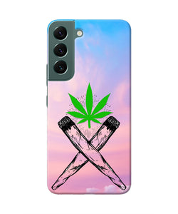 Weed Dreamy Samsung S22 Real 4D Back Cover