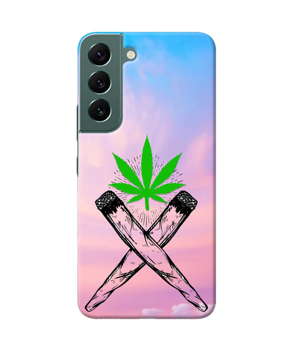 Weed Dreamy Samsung S22 Real 4D Back Cover