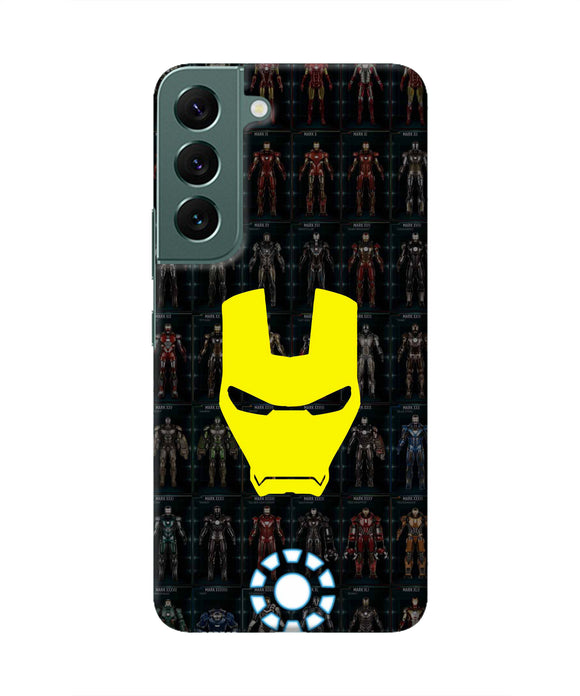 Iron Man Suit Samsung S22 Real 4D Back Cover