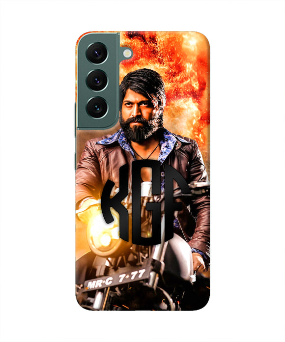 Rocky Bhai on Bike Samsung S22 Real 4D Back Cover