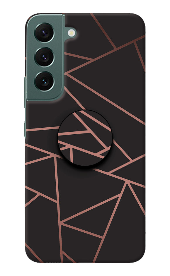 Geometric Pattern Samsung S22 Pop Case