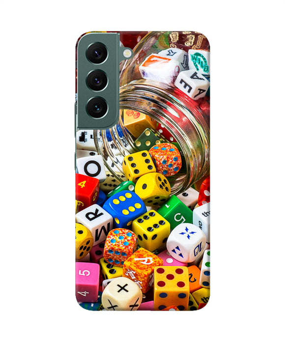 Colorful Dice Samsung S22 Back Cover