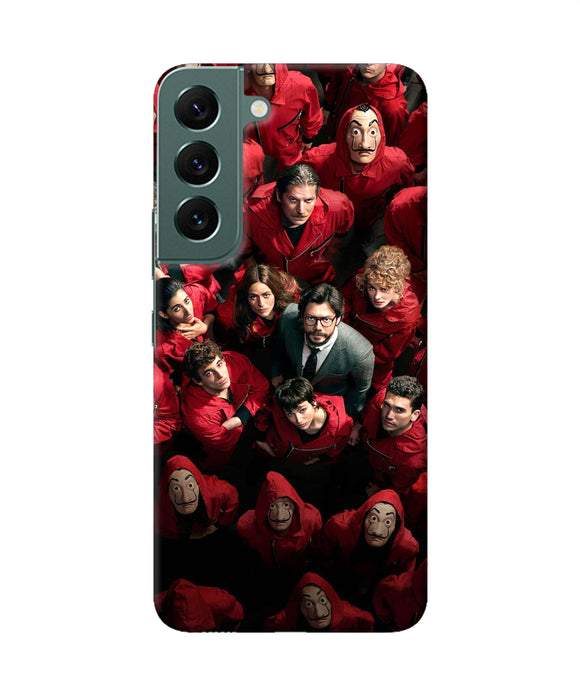 Money Heist Professor with Hostages Samsung S22 Back Cover