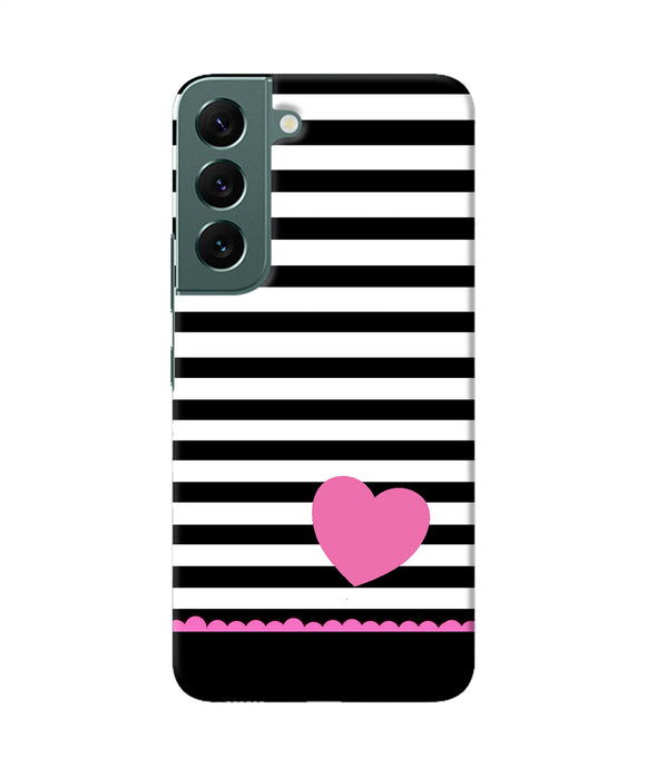 Abstract heart Samsung S22 Plus Back Cover