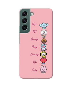 BTS names Samsung S22 Plus Back Cover