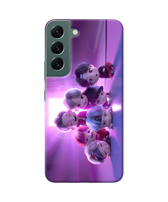 BTS Chibi Samsung S22 Plus Back Cover