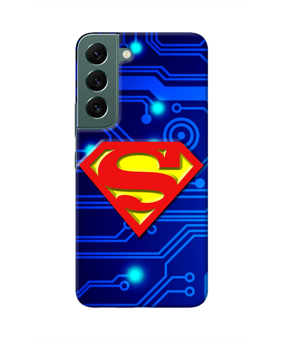 Superman Abstract Samsung S22 Plus Real 4D Back Cover