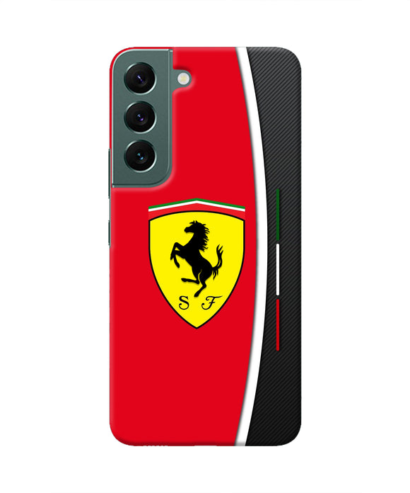 Ferrari Abstract Samsung S22 Plus Real 4D Back Cover