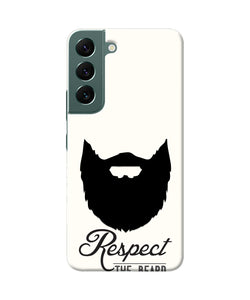 Respect the Beard Samsung S22 Plus Real 4D Back Cover