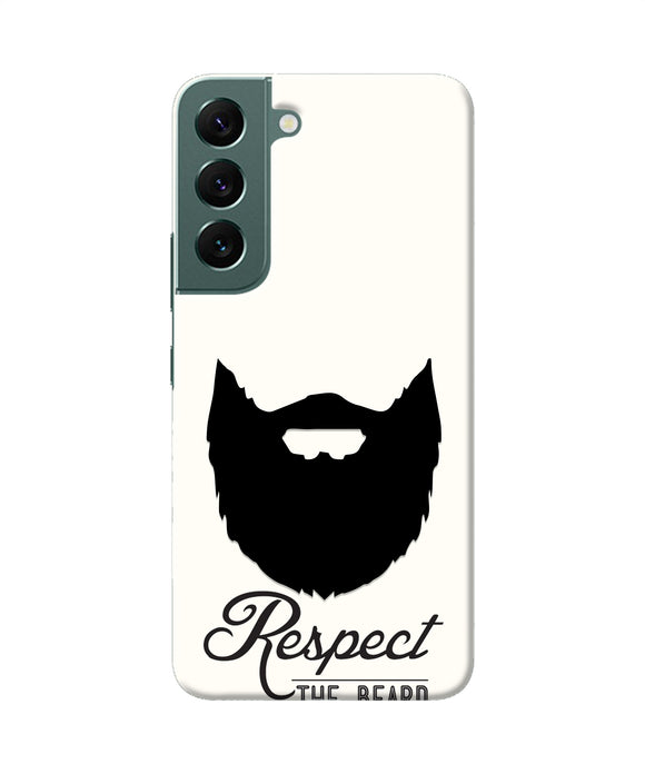 Respect the Beard Samsung S22 Plus Real 4D Back Cover