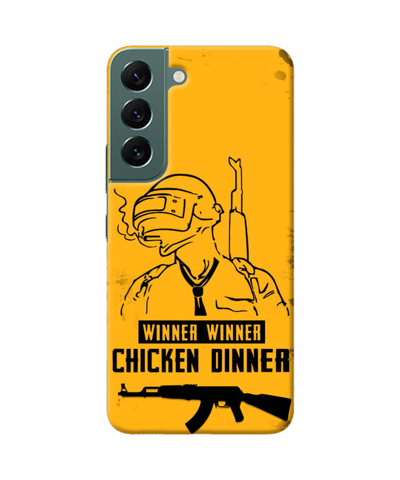 PUBG Chicken Dinner Samsung S22 Plus Real 4D Back Cover