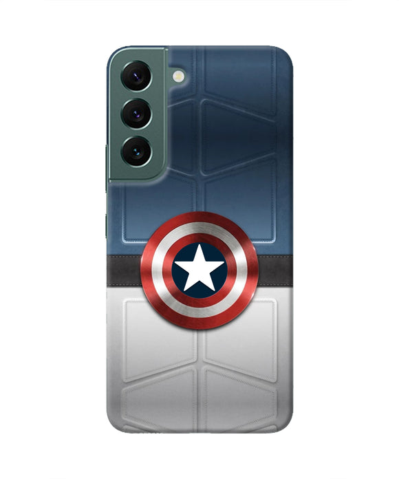 Captain America Suit Samsung S22 Plus Real 4D Back Cover
